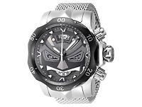 Invicta Men's 48169 Venom Quartz Multifunction Black, Gunmetal Dial Watch