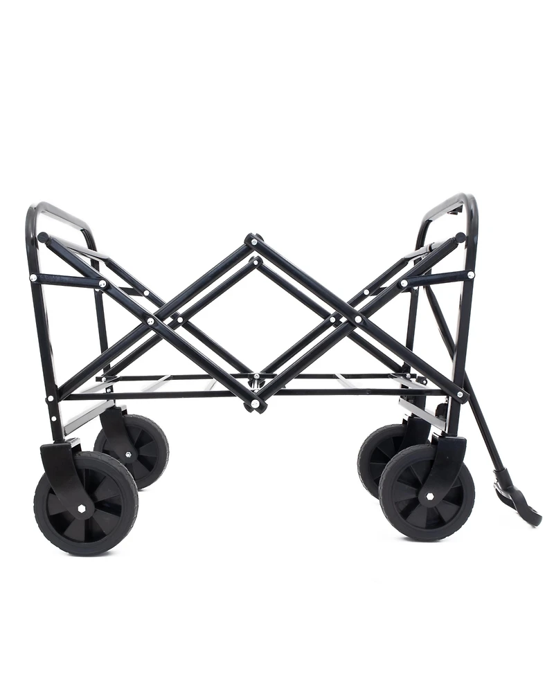 Casainc Outdoor Storage Cart Collapsible Foldable Wagon Beach Heavy Duty Utility