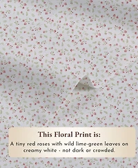 Printed Quatrefoil - 100% Organic Cotton Percale Sheets Full Set Deep Pocket,