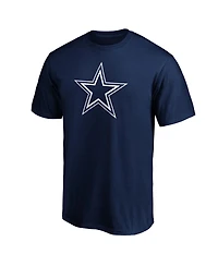 Fanatics Mto Label Men's Navy Dallas Cowboys Primary Logo T-Shirt