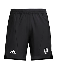 Adidas Men's Black Indiana Hoosiers Program Woven Training Shorts