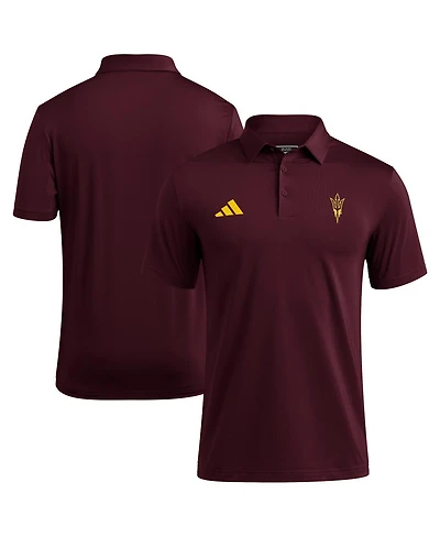 Adidas Men's Maroon Arizona State Sun Devils Ultimate 365 Polo Shirt