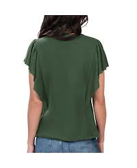 G-iii 4Her by Carl Banks Women's Green Oakland Athletics Crowd Wave T-Shirt