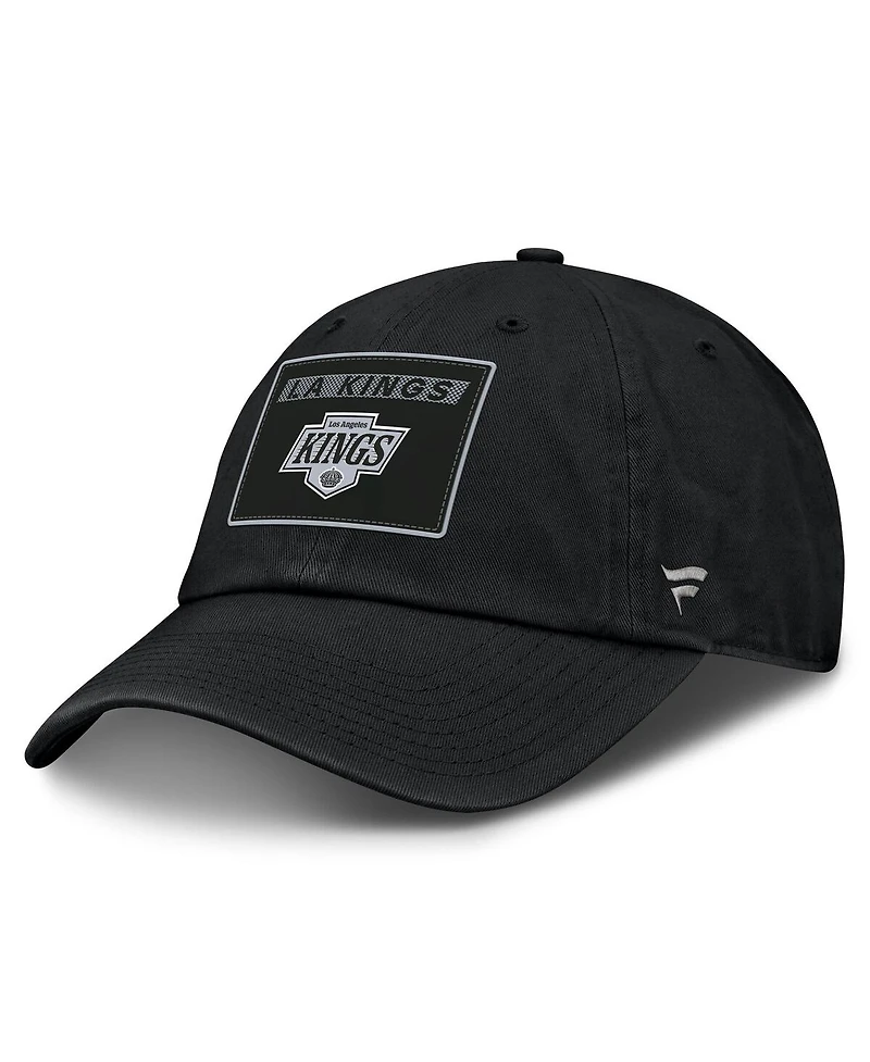 Fanatics Men's Black Los Angeles Kings Authentic Pro Prime Adjustable Hat