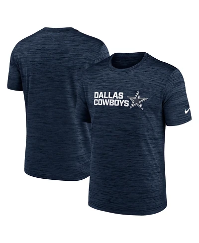 Nike Men's Navy Dallas Cowboys Big Tall Primetime Reverse Play Velocity Performance T-Shirt