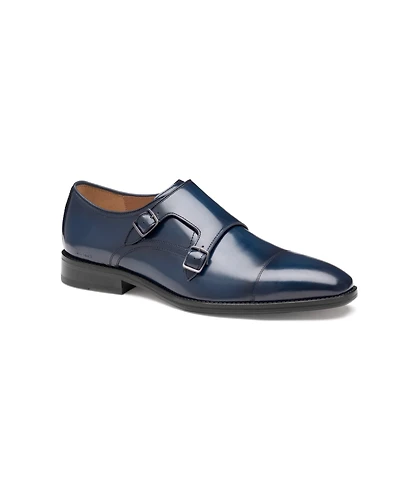 Johnston & Murphy Men's Sullivan Double Buckle Cap Toe Shoe