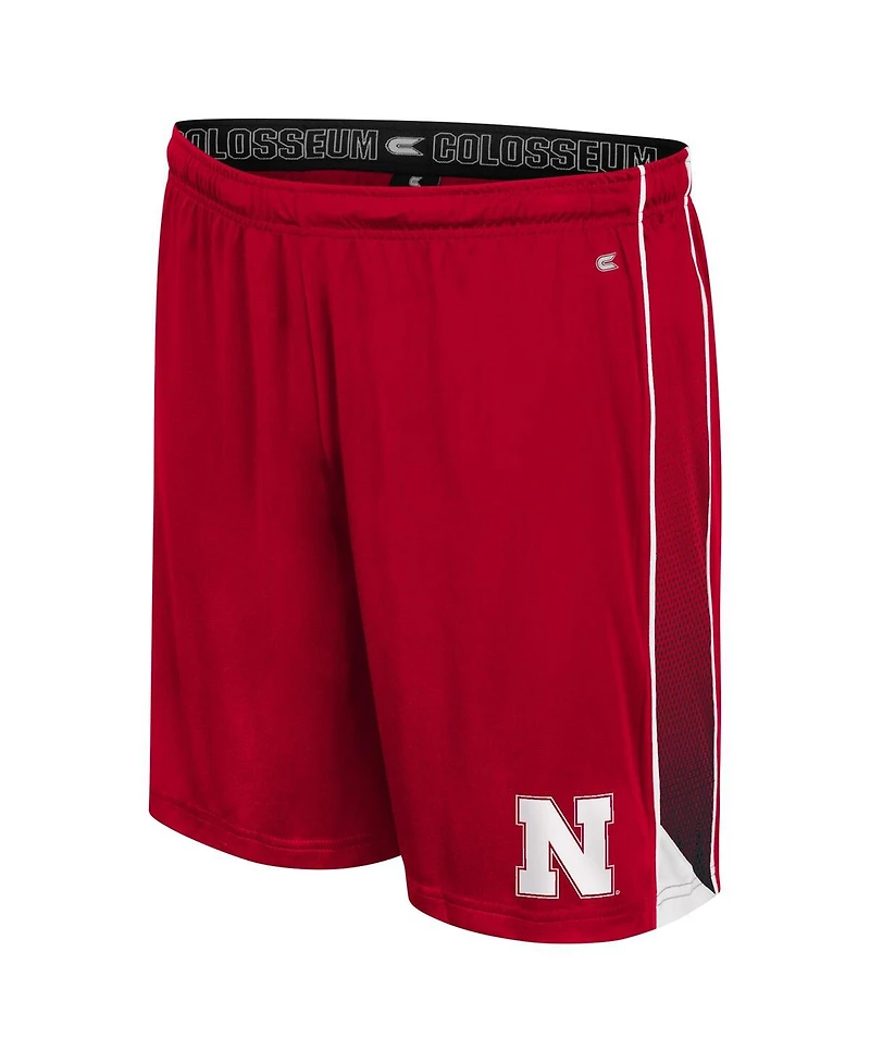 Colosseum Men's Scarlet Nebraska Huskers Online Shorts