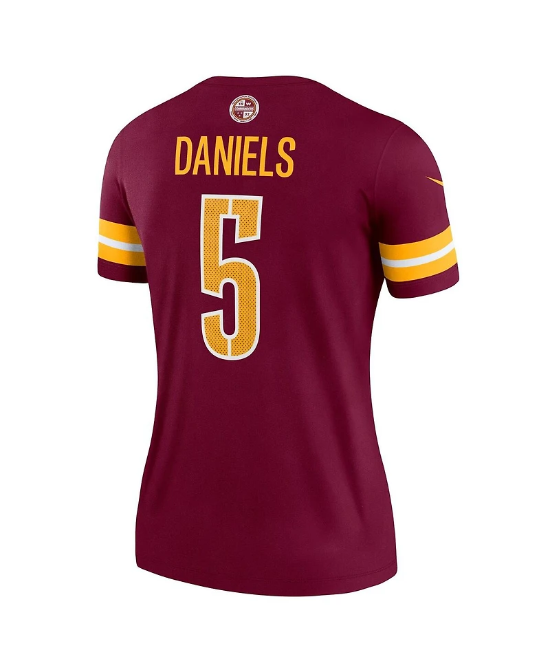 Nike Women's Jayden Daniels Burgundy Washington Commanders Legend Player Performance Top