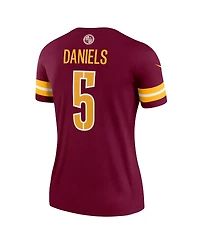 Nike Women's Jayden Daniels Burgundy Washington Commanders Legend Player Performance Top