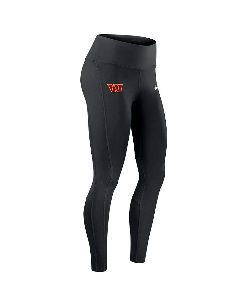 Nike Women's Black Washington Commanders Primetime Epic Fast Performance Leggings