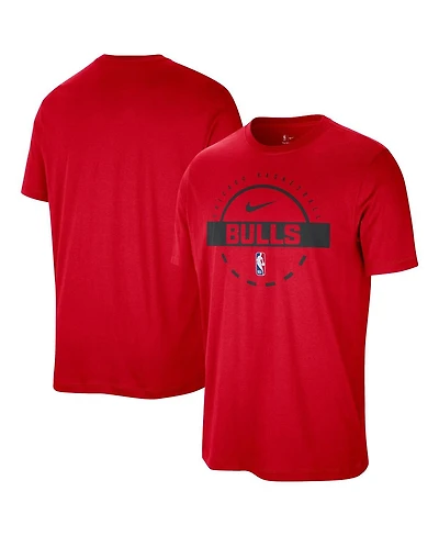 Nike Men's Red Chicago Bulls Authentic Practice T-Shirt