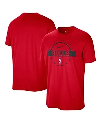 Nike Men's Red Chicago Bulls Authentic Practice T-Shirt