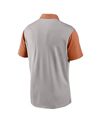Nike Men's Gray/Texas Orange Texas Longhorns Vapor Performance Polo Shirt