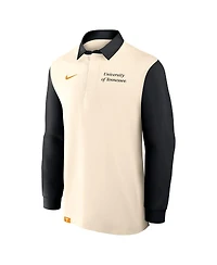 Nike Men's Tan/Black Tennessee Volunteers Rugby Long Sleeve Shirt