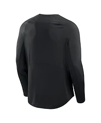 Fanatics Men's Black San Francisco 49ers Coverage Scheme Long Sleeve T-Shirt