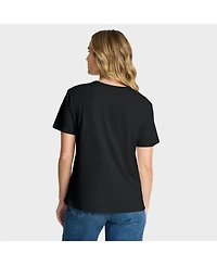 Fanatics Women's Black Baltimore Ravens Blackout Kneel Down Legacy T-Shirt