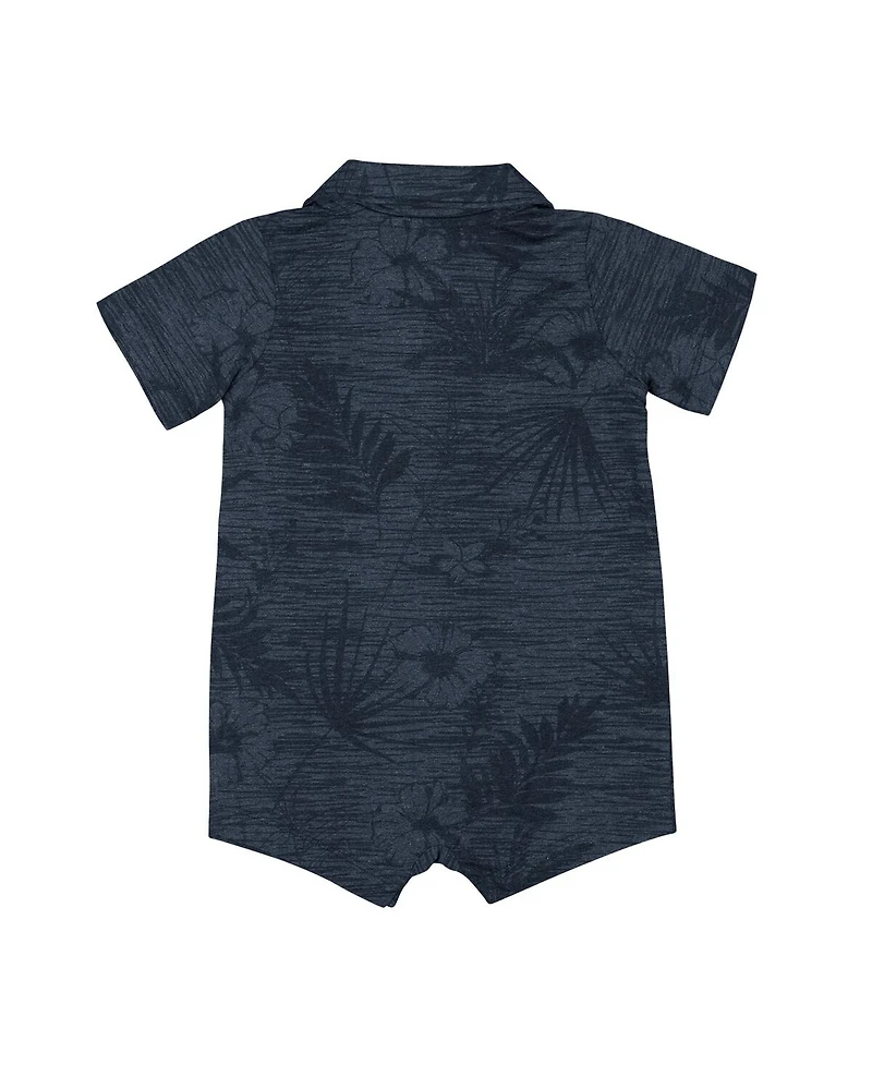 Colosseum Baby Boys and Girls Navy Notre Dame Fighting Irish Fern Romper