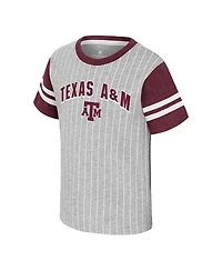 Colosseum Toddler Heather Gray Texas A&M Aggies Airball T-Shirt