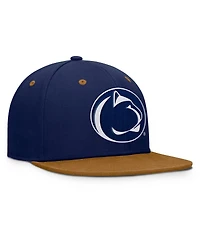 Fanatics Men's Navy/Brown Penn State Nittany Lions NoBo Fitted Hat