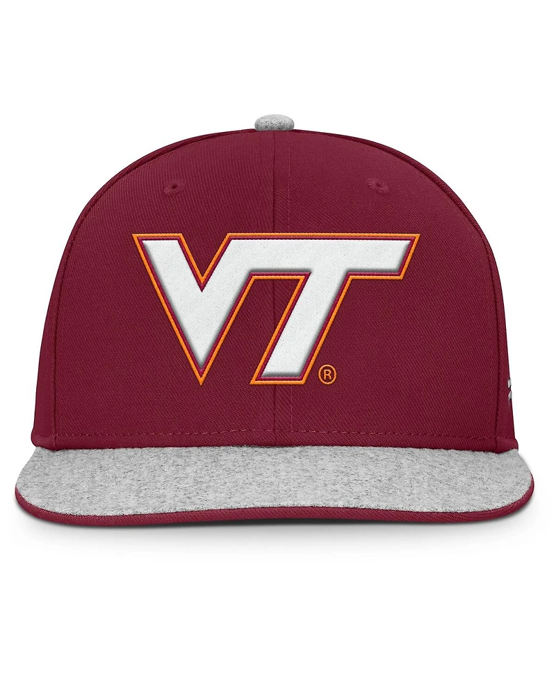 Fanatics Men's Maroon Virginia Tech Hokies Loden Snapback Hat
