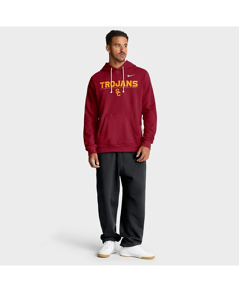 Nike Men's Cardinal Usc Trojans 2025 Sideline Performance Pullover Hoodie