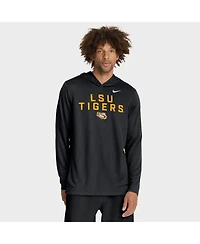Nike Men's Lsu Tigers 2025 Sideline Performance Long Sleeve Hoodie T-Shirt
