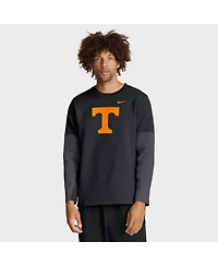 Nike Men's Black Tennessee Volunteers 2025 Sideline Coach Performance Long Sleeve T-Shirt