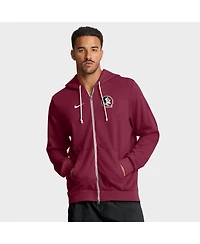 Nike Men's Garnet Florida State Seminoles 2025 Sideline Performance Full-Zip Hoodie