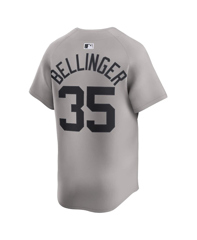 Nike Men's Cody Bellinger Gray New York Yankees Road Limited Player Jersey