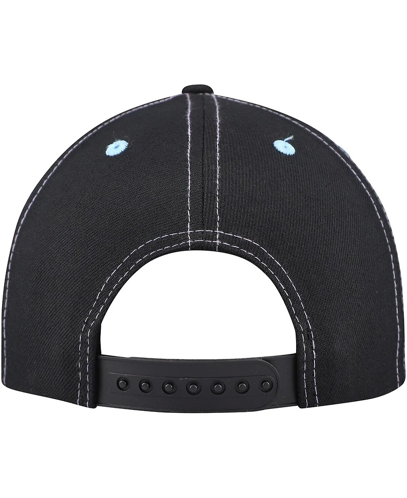 Lids Big Boys and Girls Black Panther Glow-in-the-Dark Snapback Hat