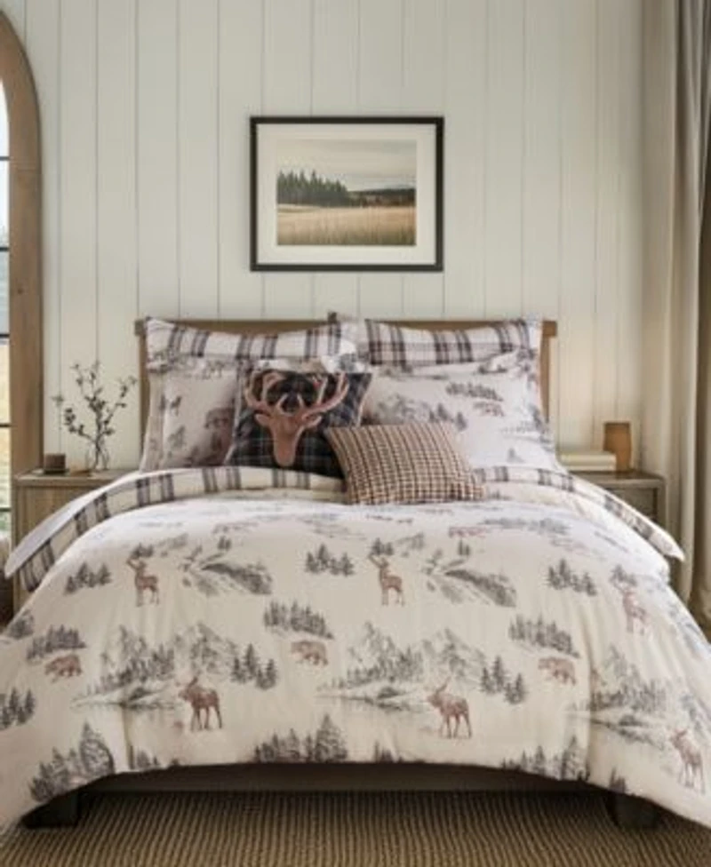Levtex Home Lodge Toile Reversible Comforter Sets