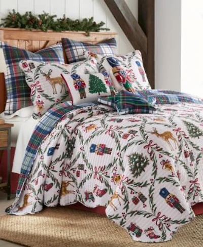 Levtex Home Festive Nutcrackers Reversible Quilt Sets