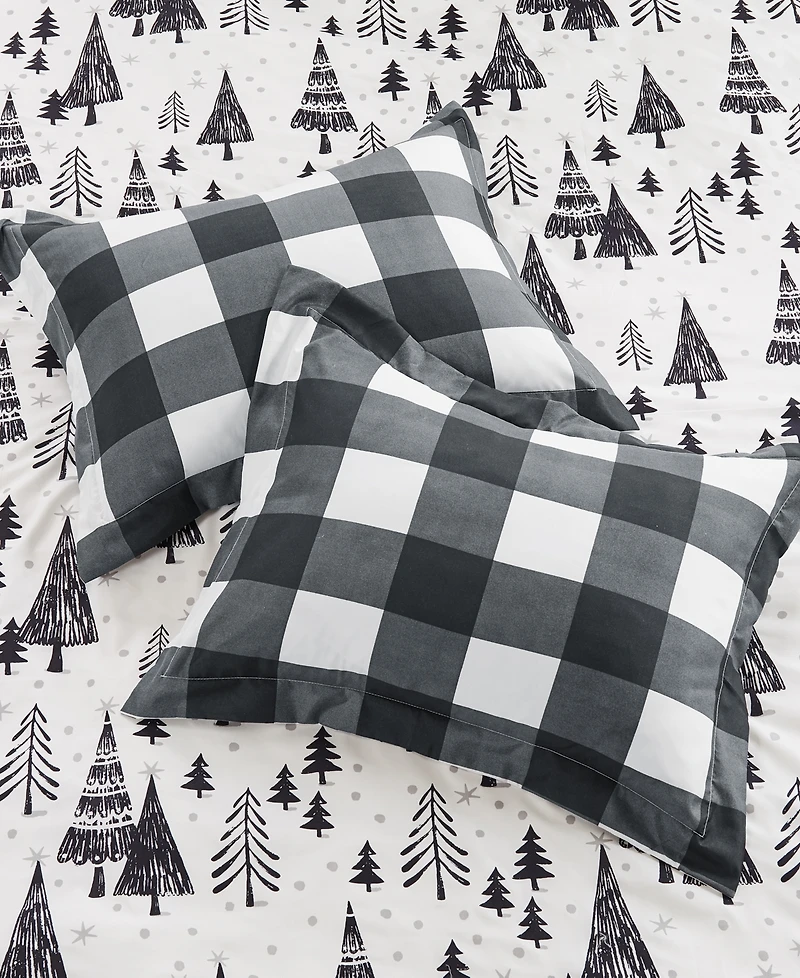 Levtex Home Merry and Bright Northern Star Reversible -Pc. Duvet Cover Set