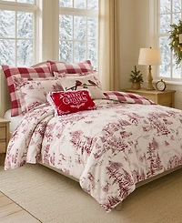 Levtex Home Winter Sleigh Ride Reversible -Pc. Duvet Cover Set