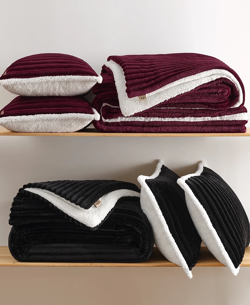 Ugg Avery Ribbed 3-Pc. Comforter Set, King