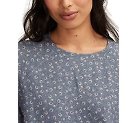 Lucky Brand Women's Cloud Long Sleeve Crew Neck Sweater