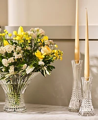 Waterford Lismore Diamond Candlestick 7", Set of 2