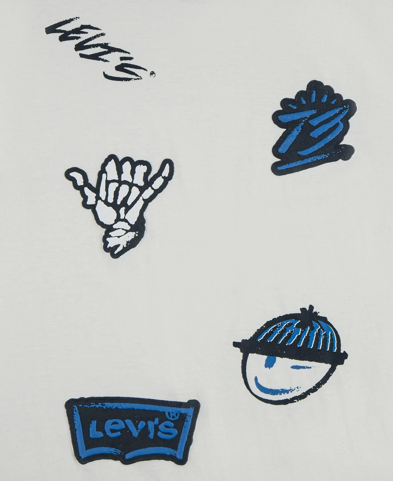 Levi's Big Boys Chill Doodle Short Sleeve T-Shirt