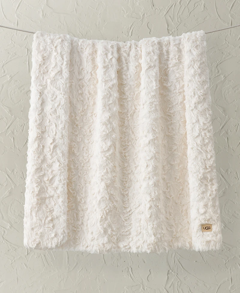 Ugg Faux Fur Throw, 50" x 70"