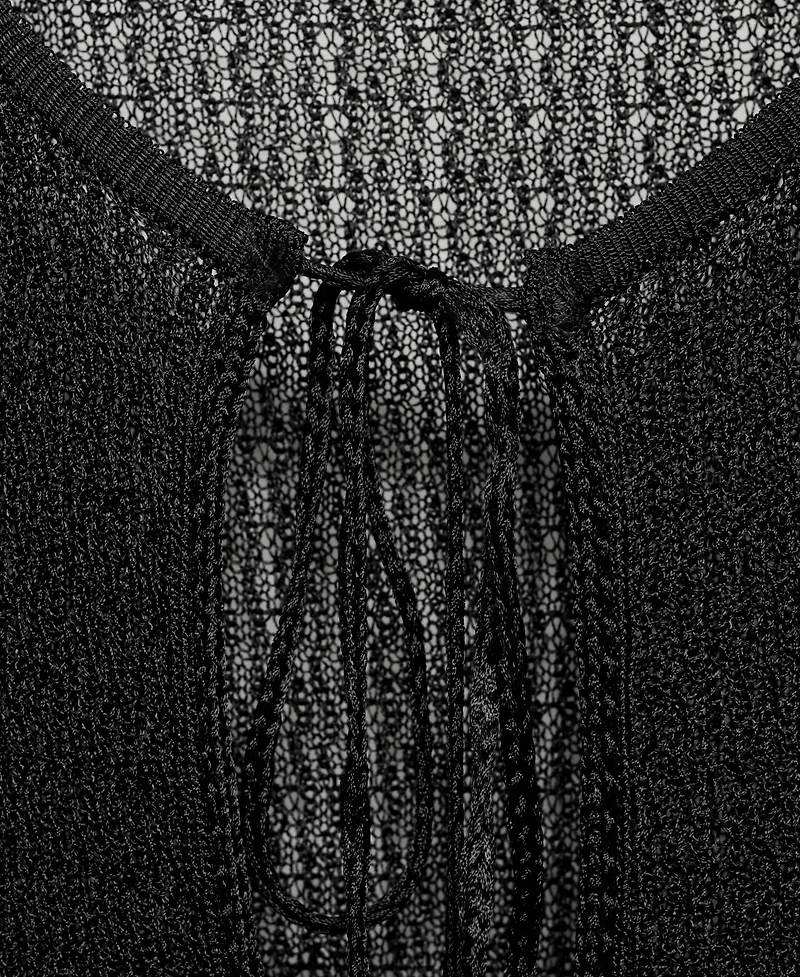 Mango Women's Ties Knitted Cardigan