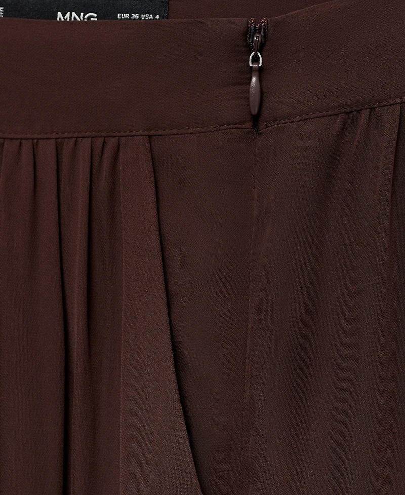 Mango Women's Bows Detail Balloon-Style Pants