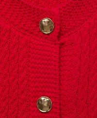 Mango Women's Buttoned Chunky-Knit Vest