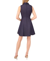 CeCe Women's Sleeveless Fit and Flare Dress