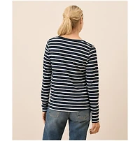 Pact Organic Cotton Softspun Long Sleeve Scoop Neck Tee