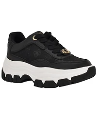 Guess Women's Berrett Quattro G Lace-Up Platform Hiker Sneakers