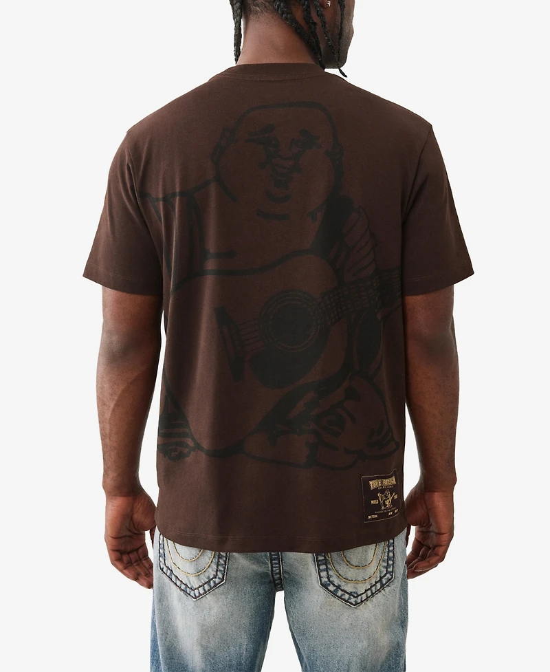 True Religion Men's Shadow Logo Short Sleeve T-Shirt