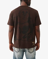 True Religion Men's Shadow Logo Short Sleeve T-Shirt
