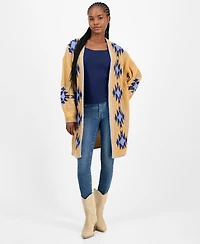Driftwood Women's Aztec Long Cardigan