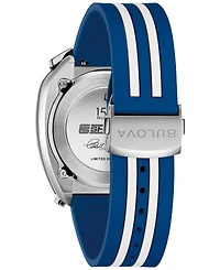 Bulova Men's Limited Edition 150th Anniversary Performance Shelby Chronograph Two-Tone Rubber Watch 43mm