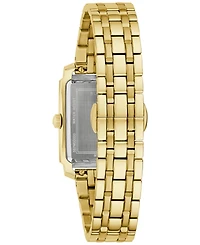 Bulova Women's Classic Sutton Gold-Tone Stainless Steel Bracelet Watch 25mm